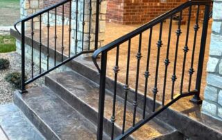 vertical rails