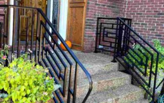 Handrails in St Matthews Ky Porch Handrails in St Matthews built by Louisville Iron Works